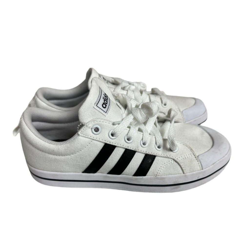 Adidas Bravada Women’s Skateboarding Sneaker White Size US 5.5 Sku 2398 - Picture 9 of 15